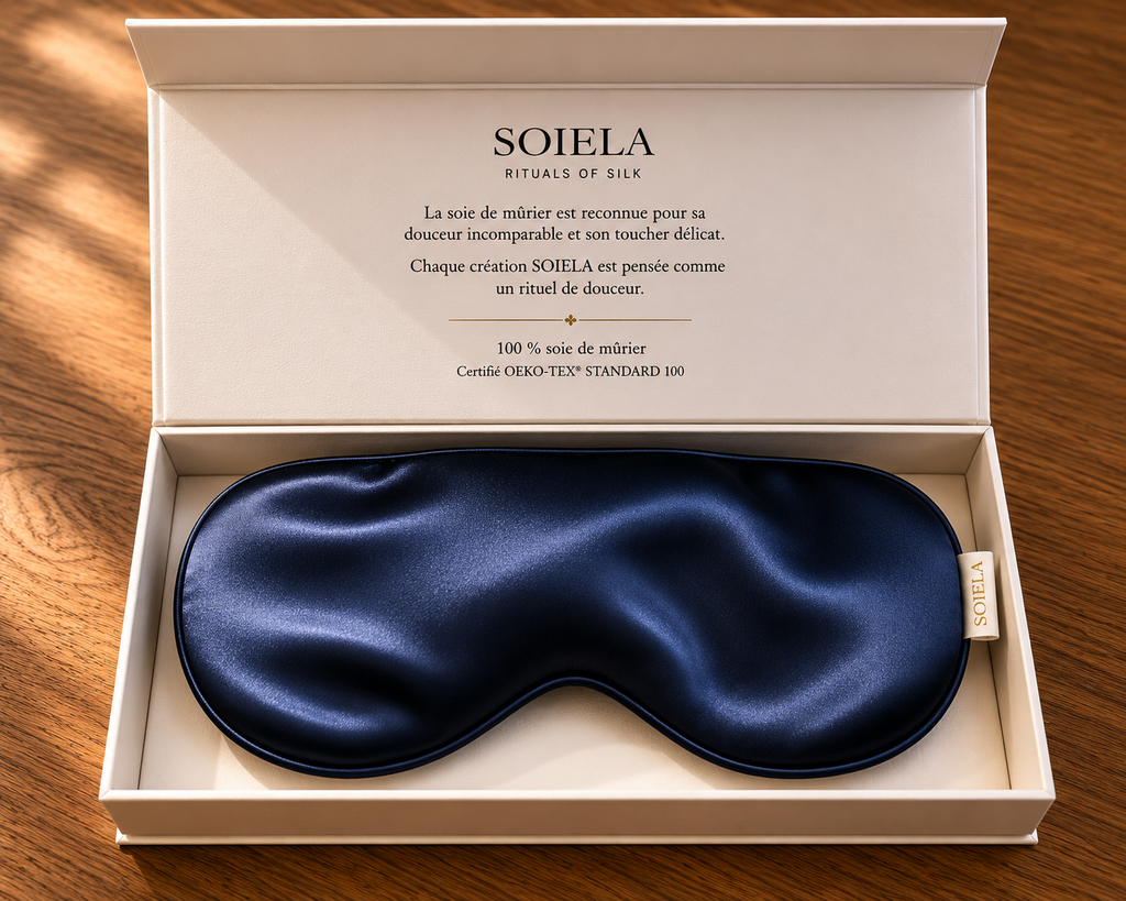 19 Momme Mulberry Silk Sleep Mask | SOIELA